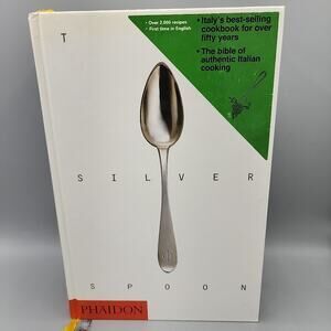 The Silver Spoon Phaidon Hardcover Italian Cookbook Authentic Classic Recipes